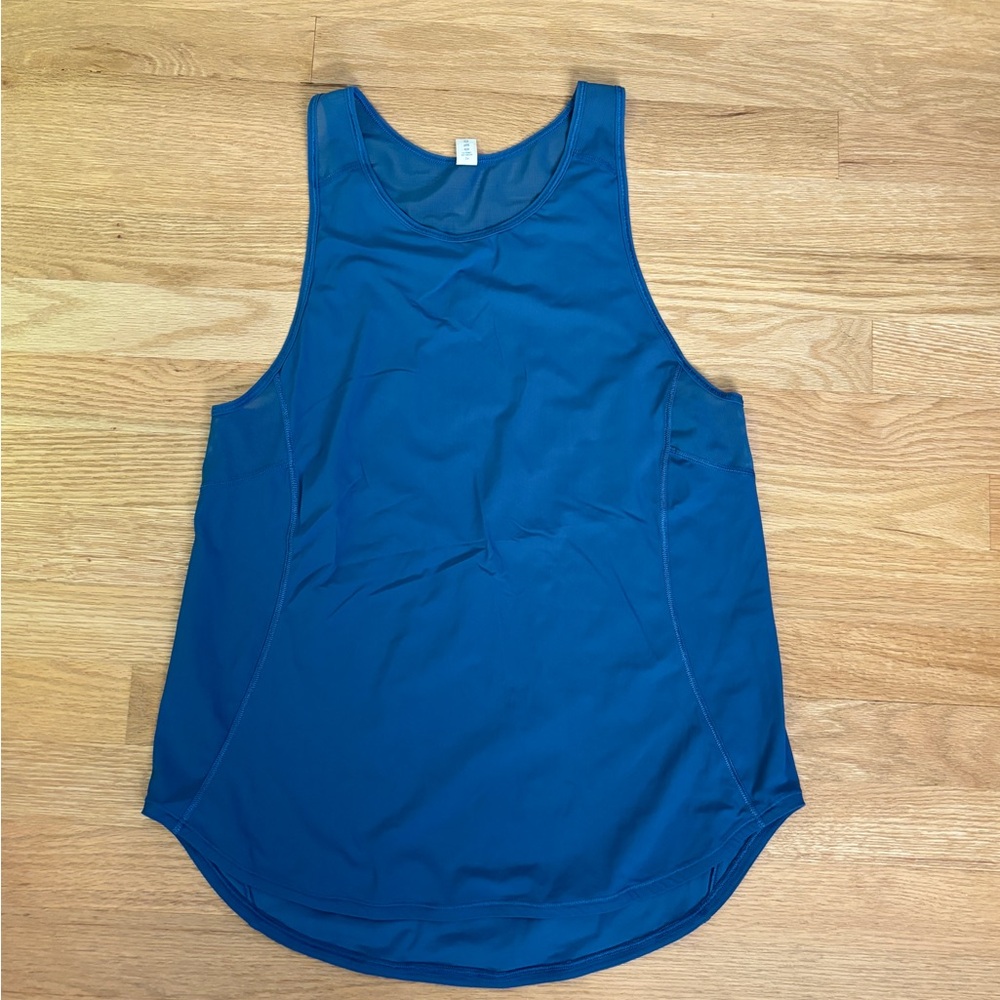 Lulu Lemon Blue Tank Workout Top